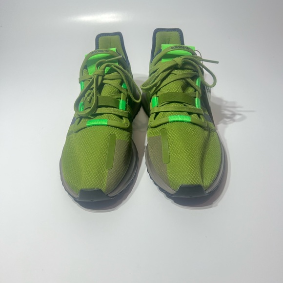 Adidas U Path Run Men's Green Camo Lime Black Gray Sneakers Shoes FV9251 NEW - Picture 4 of 12